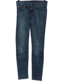 7 For All Mankind Jeansy rurki Damski, Rozmiar 34, niebieski