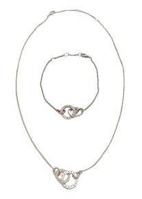 Thomas Sabo Set di gioielli Donna, One Size, argento