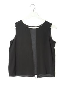 Zara Basic Bluzka bez rękawów Damski, Rozmiar 36, czarny