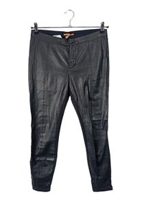 HUGO BOSS Spodnie z imitacji skóry Damski, Rozmiar 38, czarny