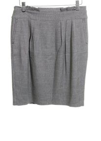 Esprit Gonna a pieghe Donna, Taglia 32, grigio chiaro