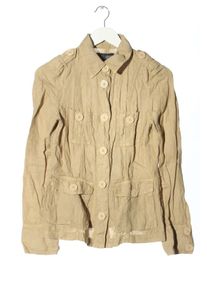 Armani Jeans Krótka kurtka Damski, Rozmiar 34, kremowy, Len