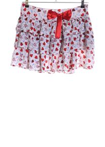 YUMI Gonna lunga stropicciata Donna, Taglia 38, bianco, Poliestere