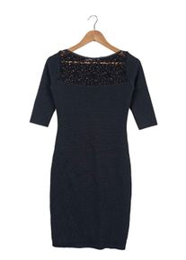 Blugirl Vestito di lana Donna, Taglia 32, nero, Lana