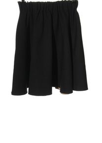 Zara Basic Rozkloszowana spódnica Damski, Rozmiar 38, czarny, Poliester