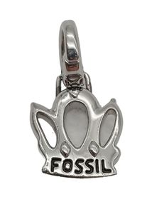 Fossil Charm Women, One Size, silver-colored