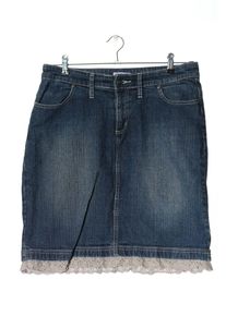 Your Life Your Fashion Falda vaqueras Mujeres, Talla 42, azul
