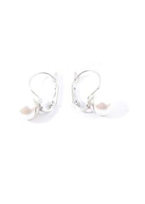 Janina Statement Earrings Women, One Size, silver-colored