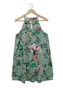 Only Summer Dress Women, Size 38, khaki