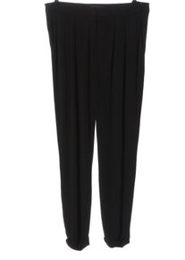 Mango Suit Baggy Pants Women, Size 38, black