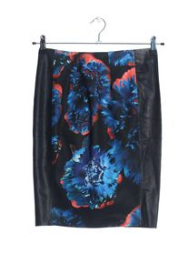 B/W Zara Collection Spódnica z wysokim stanem Damski, Rozmiar 38, czarny