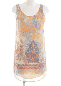Massimo Dutti Sukienka tunika Damski, Rozmiar 38, pomarańczowy