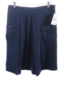 Mongrels in Common Gonna a pieghe Donna, Taglia 38, blu scuro, Lyocell