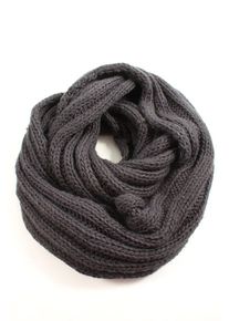 Vila Sciarpa lavorata a maglia Donna, One Size, nero