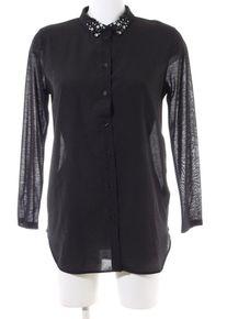 H&M H&M Blusa taglie forti Donna, Taglia 34, nero, Poliestere