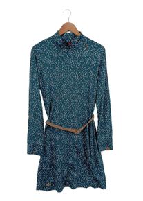 Ragwear Sukienka z długim rękawem Damski, Rozmiar 40, niebieski