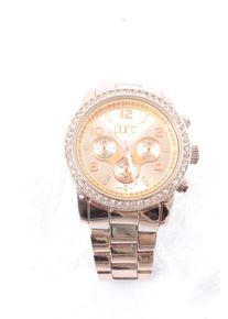 pure Watch With Metal Strap Women, One Size, gold-colored