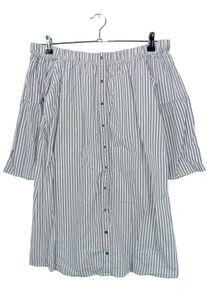 Abercrombie & Fitch Abercrombie & Fitch Sukienka bez ramiączek Damski, Rozmiar 36, jasnoszary, Bawełna