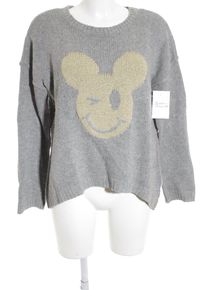 SET Maglione girocollo Donna, Taglia 40, grigio