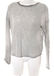 Two blue Sisters Knitted Sweater Women, Size 36, light grey