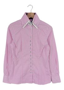 FIOR DA LISO Camicia da boscaiolo Donna, Taglia 36, rosa