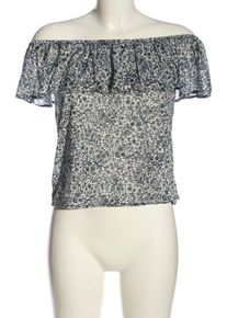 H&M H&M Bluzka typu carmen Damski, Rozmiar 34, biały, Poliester