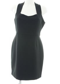 Zara Basic Abito longuette Donna, Taglia 40, nero