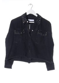Zara Jeansowa kurtka Damski, Rozmiar 36, czarny
