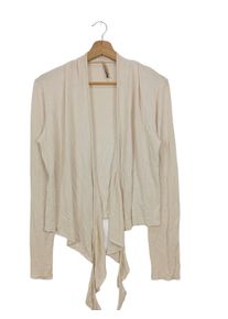new collection Kardigan Damski, Rozmiar 34, kremowy
