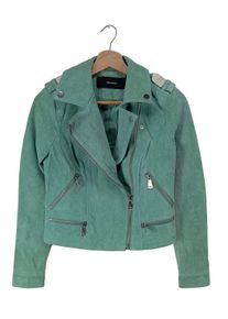 Véro Moda Vero Moda Skórzana kurtka Damski, Rozmiar 34, zielony, Skóra