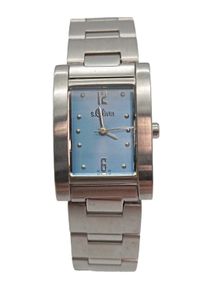s.Oliver Analog Watch Women, One Size, silver-colored