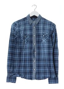 Coast Weber & Ahaus Camicia a maniche lunghe Donna, Taglia 38, blu, Cotone