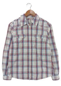 H&M L.O.G.G. Camicia da boscaiolo Donna, Taglia 40, bianco sporco, Cotone