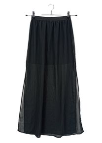 H&M H&M Gonna lunga stropicciata Donna, Taglia 34, nero, Poliestere