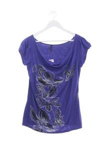 Amisu Maglia con scollo a cappuccio Donna, Taglia 40, lilla