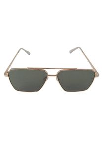 MNG Kwadratowe okulary przeciwsłoneczne Damski, One Size, złoto