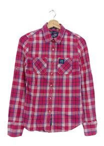 Superdry Flanelowa koszula Damski, Rozmiar 36, różowy, Bawełna