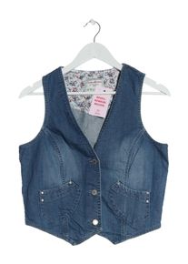 Country Romantic Smanicato jeans Donna, Taglia 38, blu