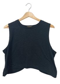 Cotton On body Top o skróconym kroju Damski, Rozmiar 38, czarny