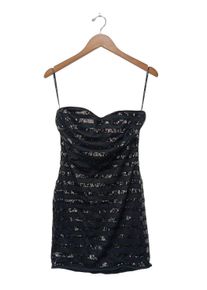 Forever 21 Cekinowa sukienka Damski, Rozmiar 38, czarny, Nylon