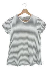 Asos Maglietta a righe Donna, Taglia 34, nero, Cotone