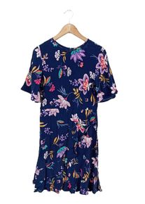 Kaleidoscope Summer Dress Women, Size 40, blue