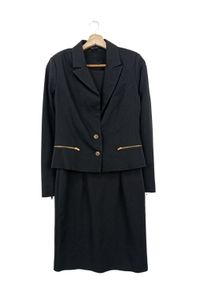 Kartes Ladies’ Suit Women, Size 36, black