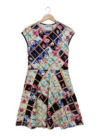 MARY KATRANTZOU Sukienka o kroju litery A Damski, Rozmiar 38, niebieski