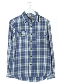 BLAUMAX Camicia da boscaiolo Donna, Taglia 36, blu, Cotone