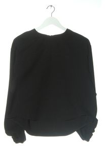 Zara Bluzka oversize Damski, Rozmiar 38, czarny, Poliester