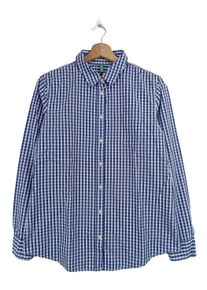 United Colors Of Benetton Camicia da boscaiolo Donna, Taglia 38, blu, Cotone