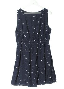 Tom Tailor Summer Dress Women, Size 42, white, viscose