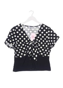 Banned Retro Maglia con scollo a V Donna, Taglia 44, nero