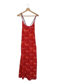 Edc Sukienka maxi Damski, Rozmiar 36, czerwony, Bawełna